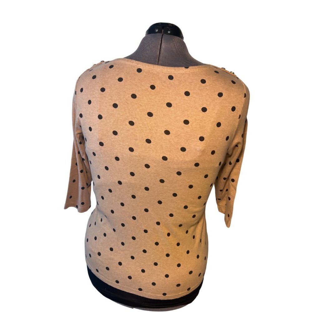 Land's End Boat Neck Top (Size 1X) - Picture 3 of 5